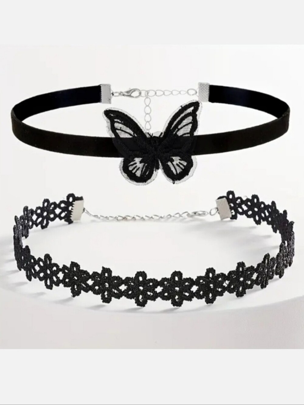 🖤 2 choker necklaces 🦋